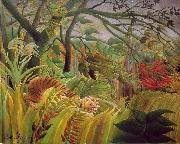 Henri Rousseau Surprise Sweden oil painting artist